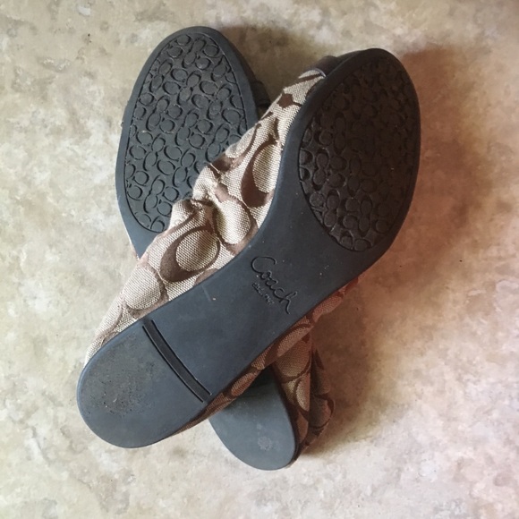 Coach New York Classic Signature Ballet Slippers - Picture 5 of 11